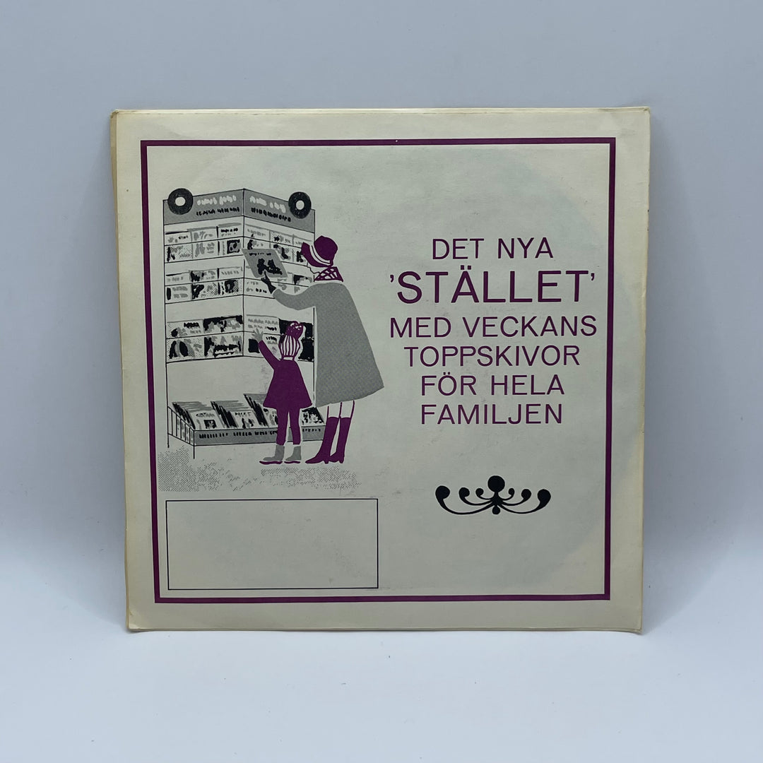 Retro Vinylskiva Carl-Gustafs Med Omslag