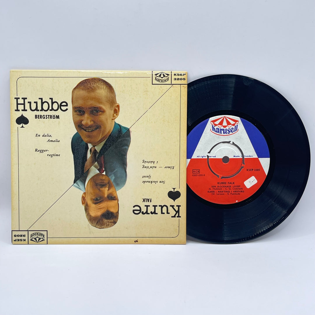 Hubbe Bergström Retro Vinylskiva Karusell