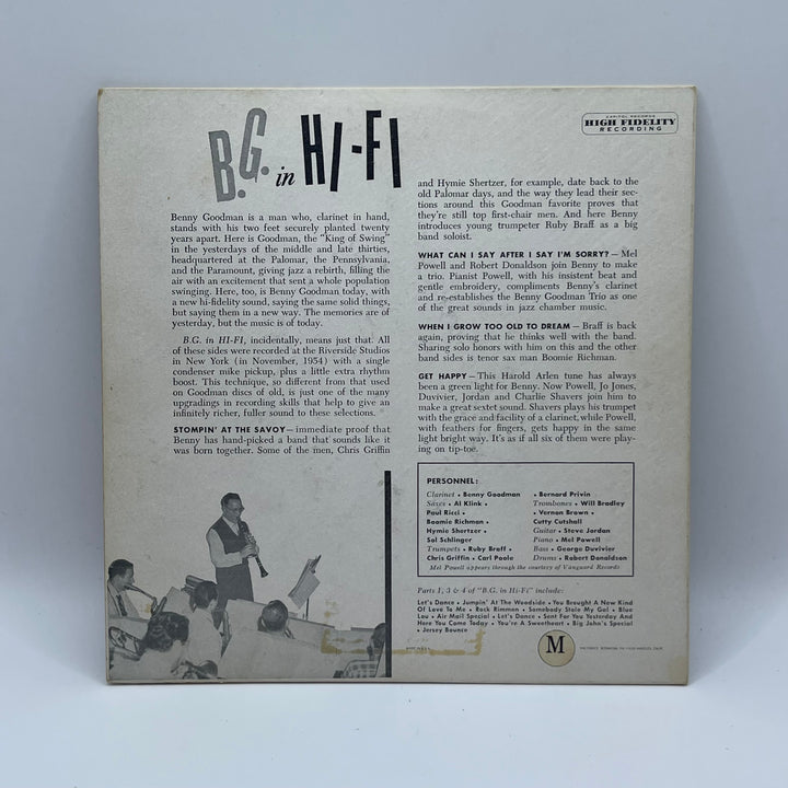 Vinylskiva Benny Goodman Retro Capitol Records