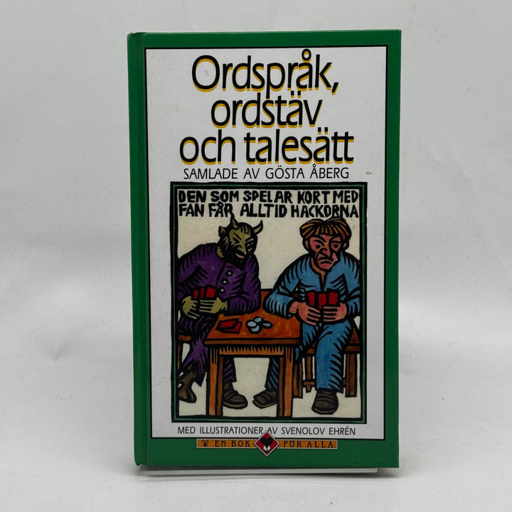 Ordspråk Bok Humoristisk Illustrationer Begagnad