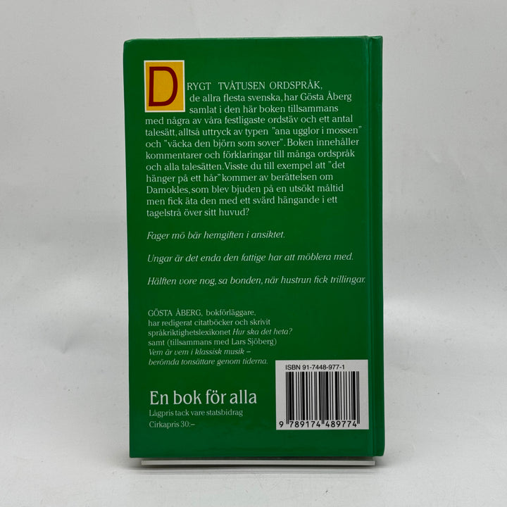 Ordspråk Bok Humoristisk Illustrationer Begagnad