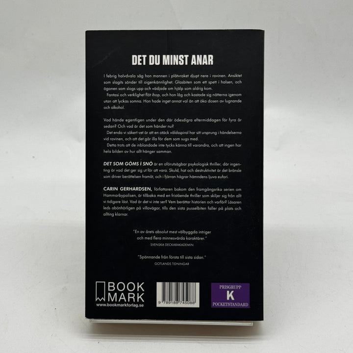 Deckare Det som göms i snö Carin Gerhardsen