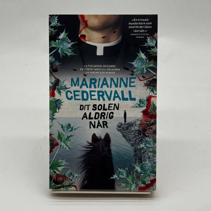 Spännande deckare "Dit solen aldrig når" pocketbok