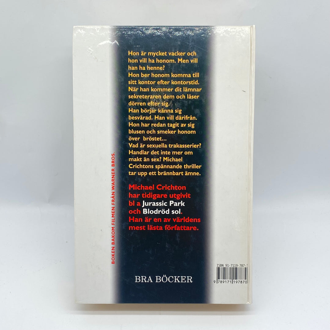 Michael Crichton Skamgrepp Thriller Begagnad Bok
