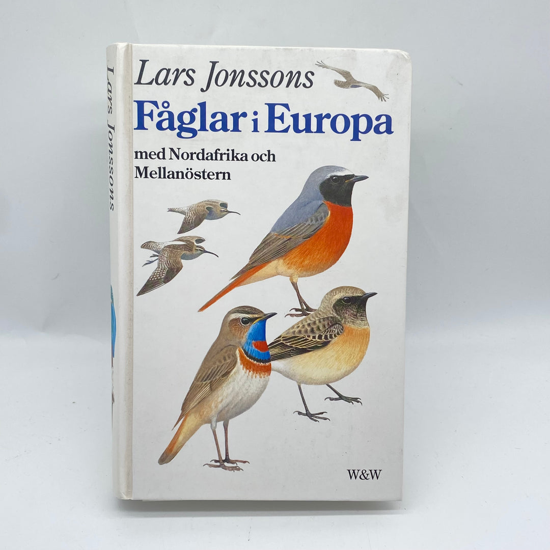 Lars Jonssons Fåglar i Europa bok