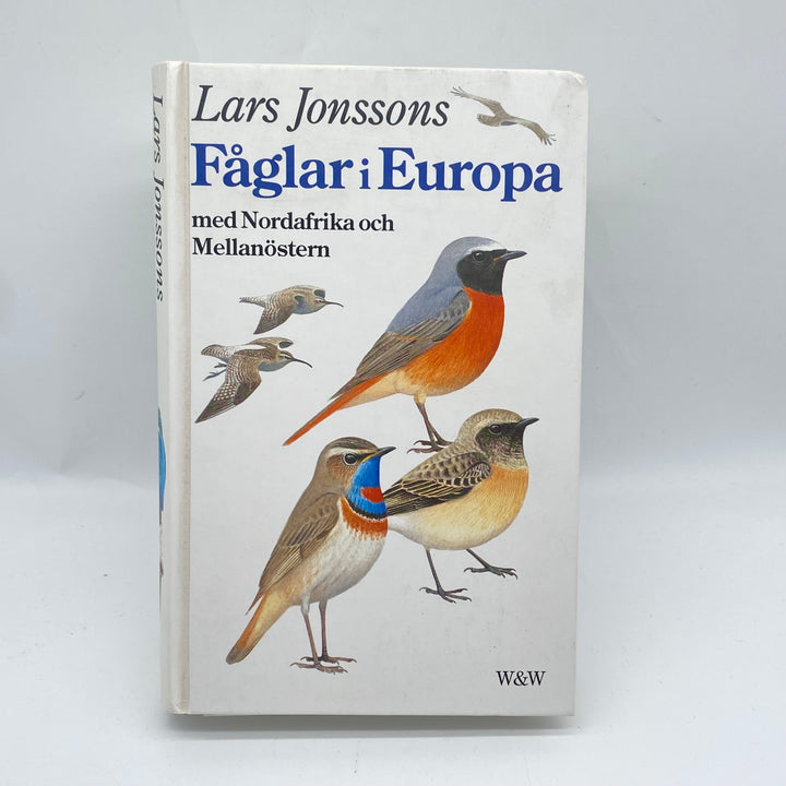 Lars Jonssons Fåglar i Europa bok