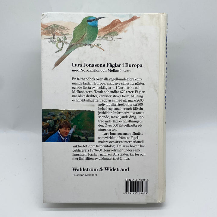 Lars Jonssons Fåglar i Europa bok