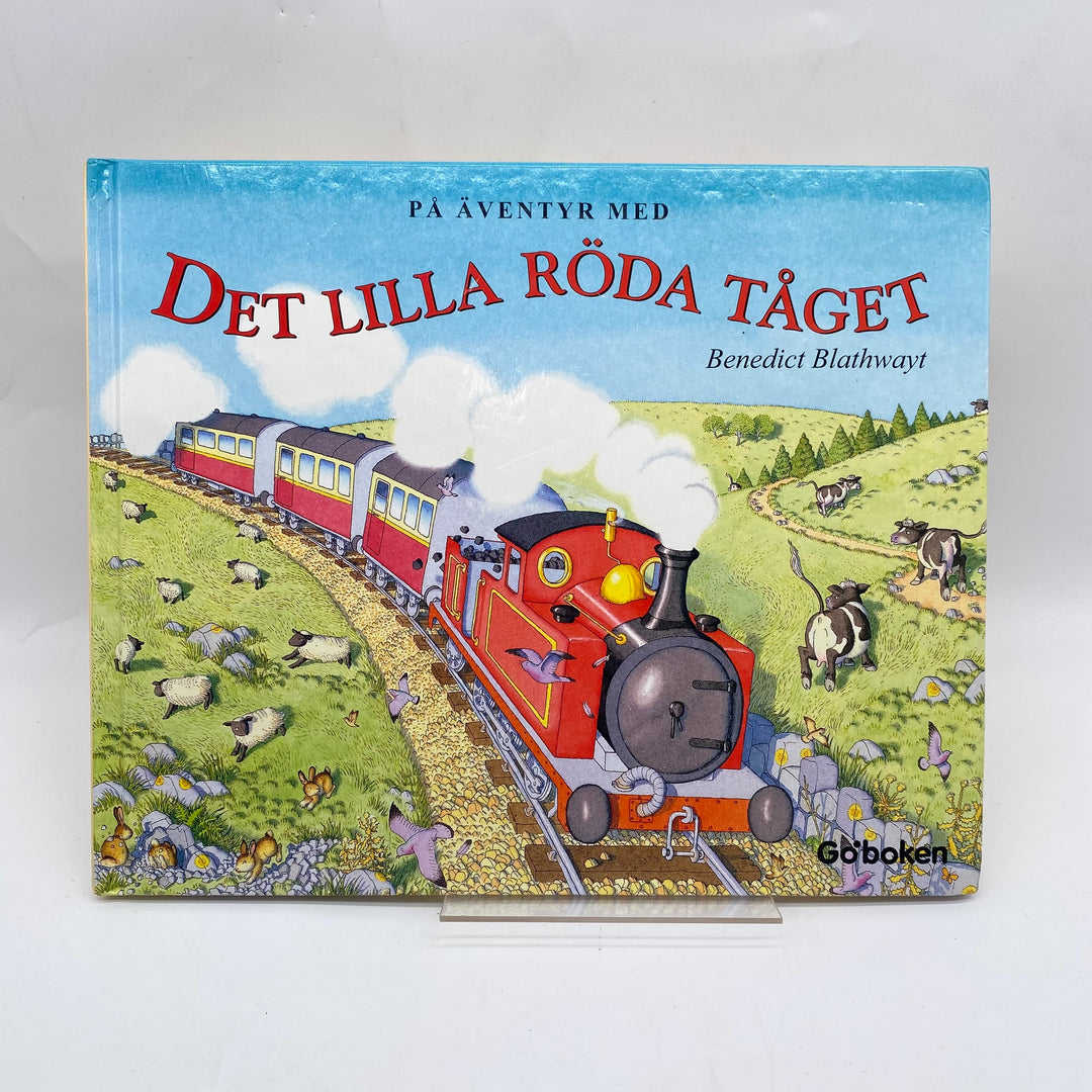 Barnbok Det Lilla Röda Tåget Goboken