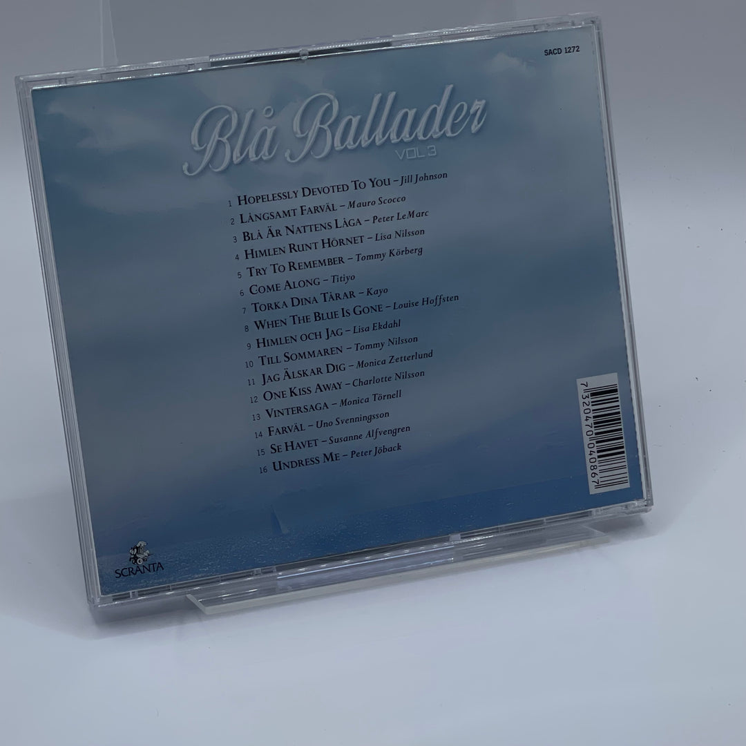 CD Blå Ballader Vol. 3 Med Svenska Hits