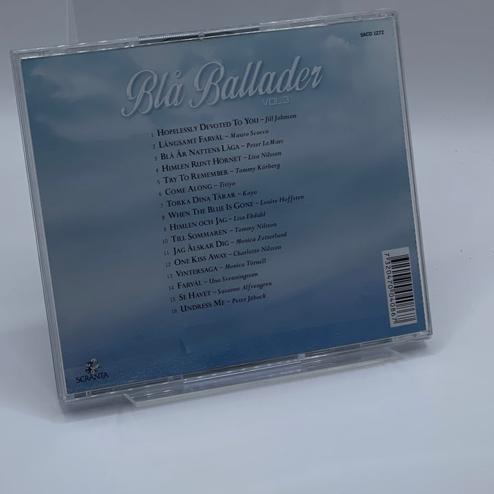 CD Blå Ballader Vol. 3 Med Svenska Hits