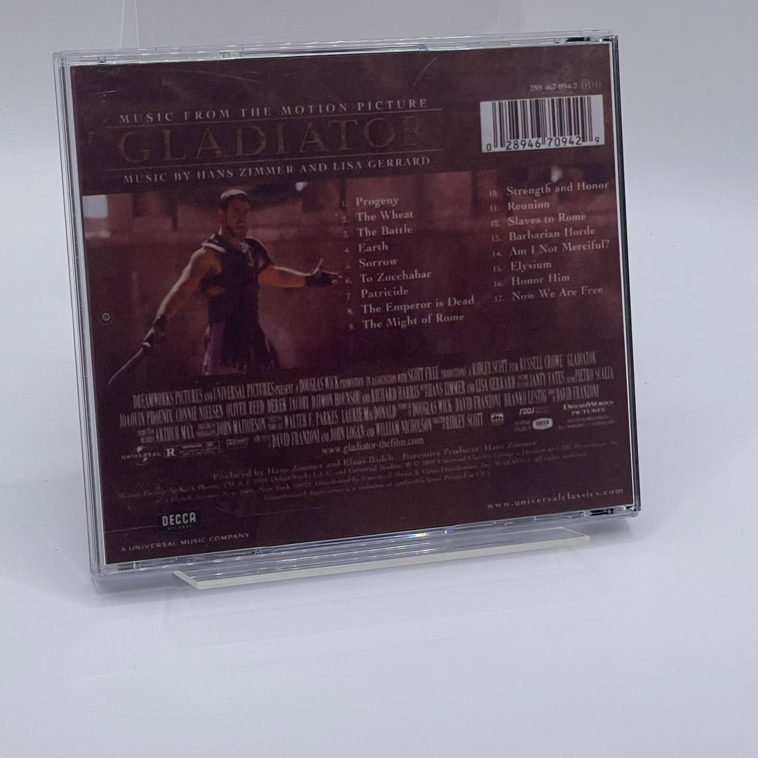 Gladiator Soundtrack CD Hans Zimmer Begagnad