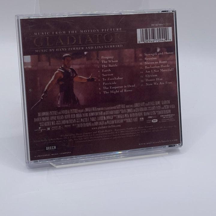 Gladiator Soundtrack CD Hans Zimmer Begagnad