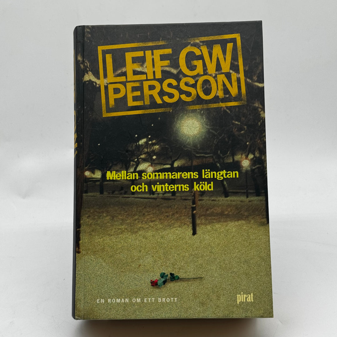 Leif GW Persson kriminalroman i mycket gott skick
