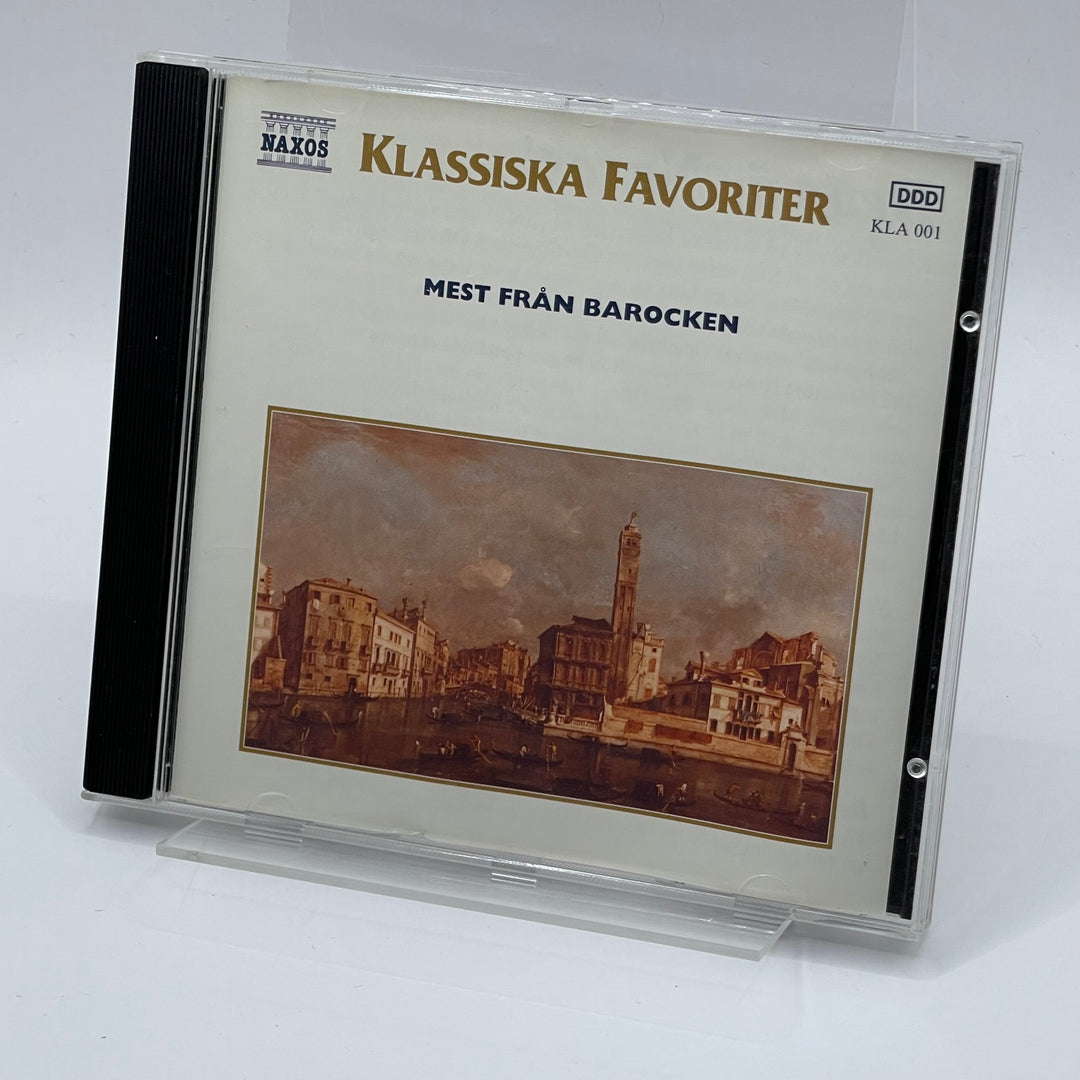 Klassiska Barock-CD med Händel Bach Vivaldi