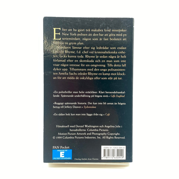 I Samlarens Spår pocketbok Jeffery Deaver
