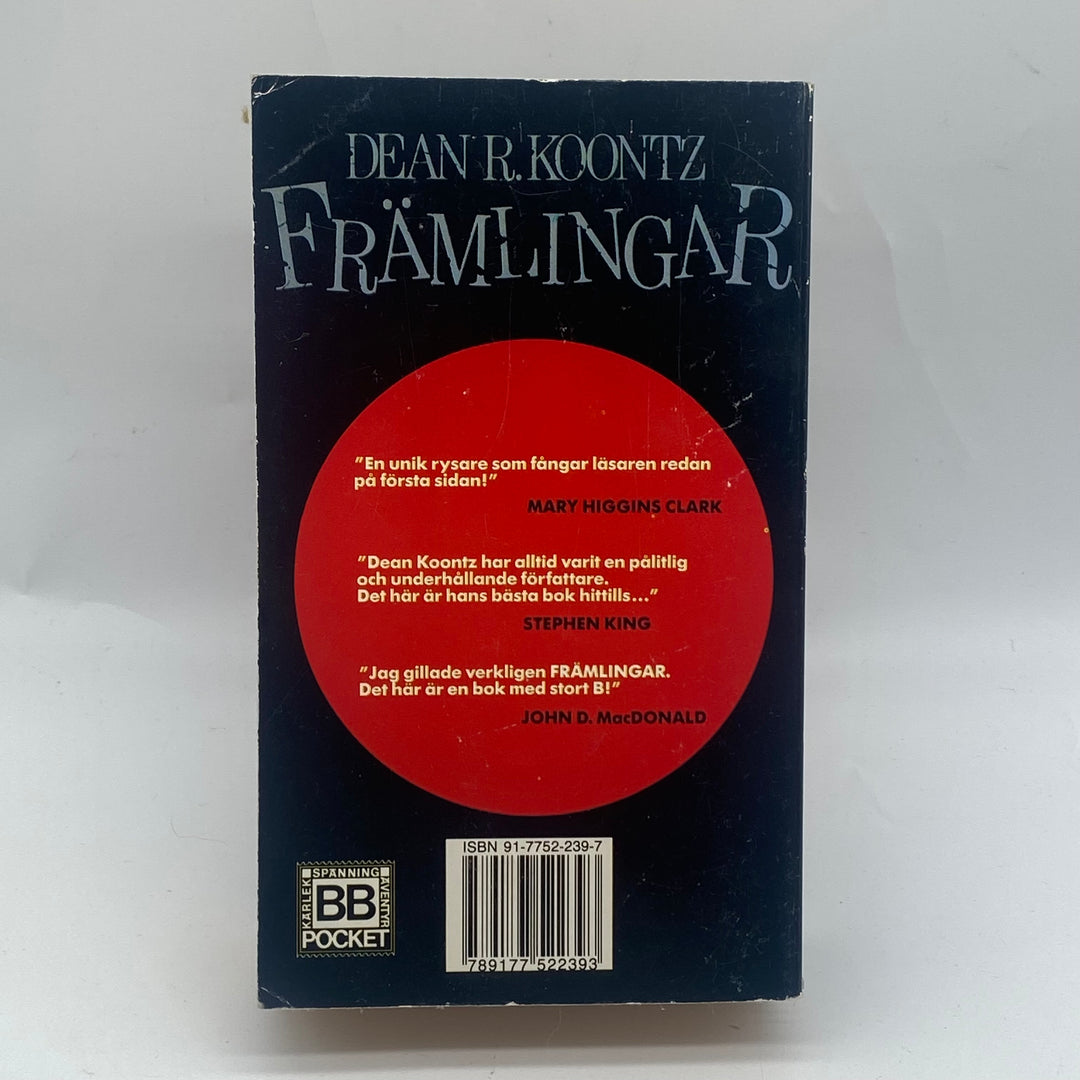 Fängslande thrillerbok Främlingar av Dean R. Koontz
