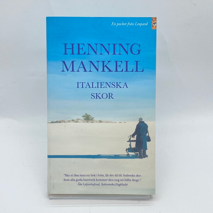 Italienska skor av Henning Mankell bok