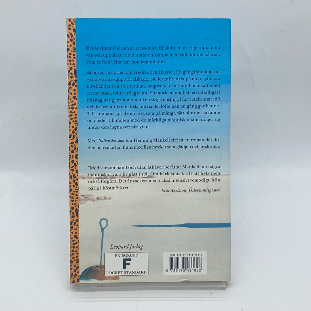 Italienska skor av Henning Mankell bok