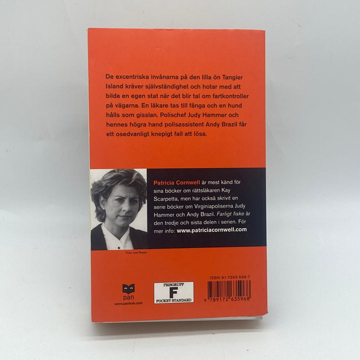 Patricia Cornwell thrillerbok Farligt fiske pocket