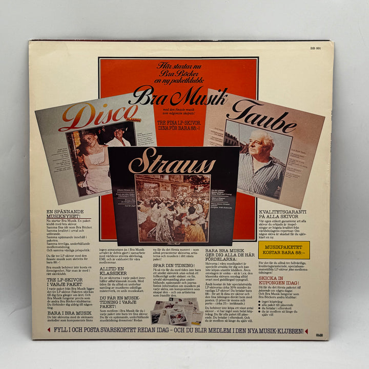 Retro LP-skiva Bra Musik i vinyl 12"