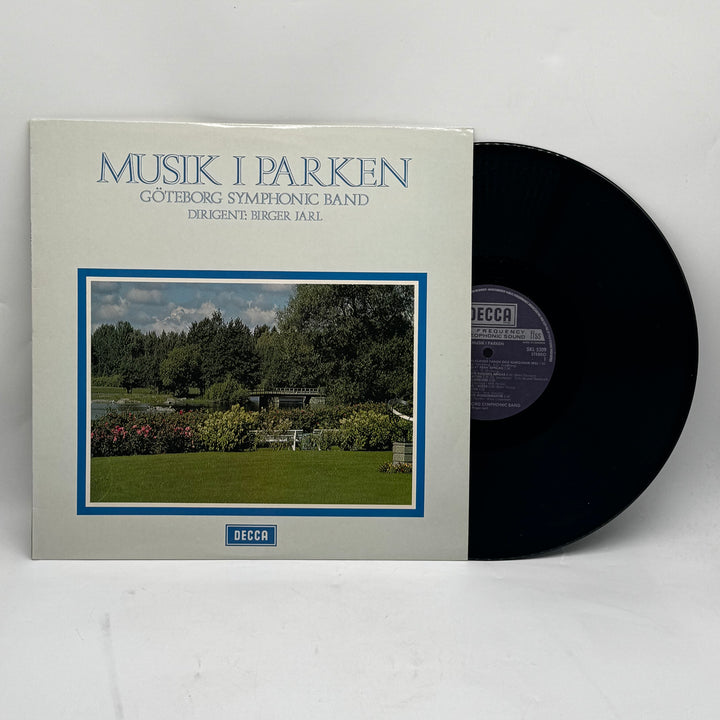 Klassisk vinyl "Musik i Parken" Retro 12 tum