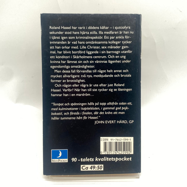 Svensk kriminalroman Barnarov av Olov Svedelid