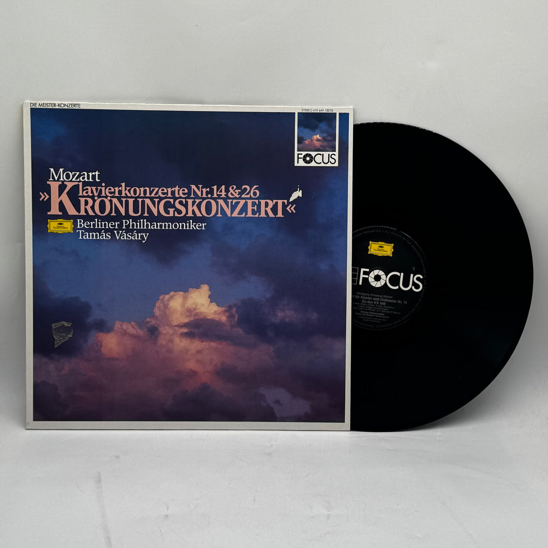 Mozart Vinyl Pianokonserter Retro Begagnad
