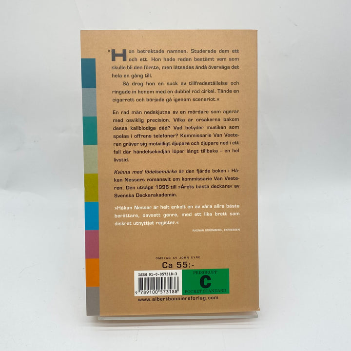 Kvinna med födelsemärke av Håkan Nesser