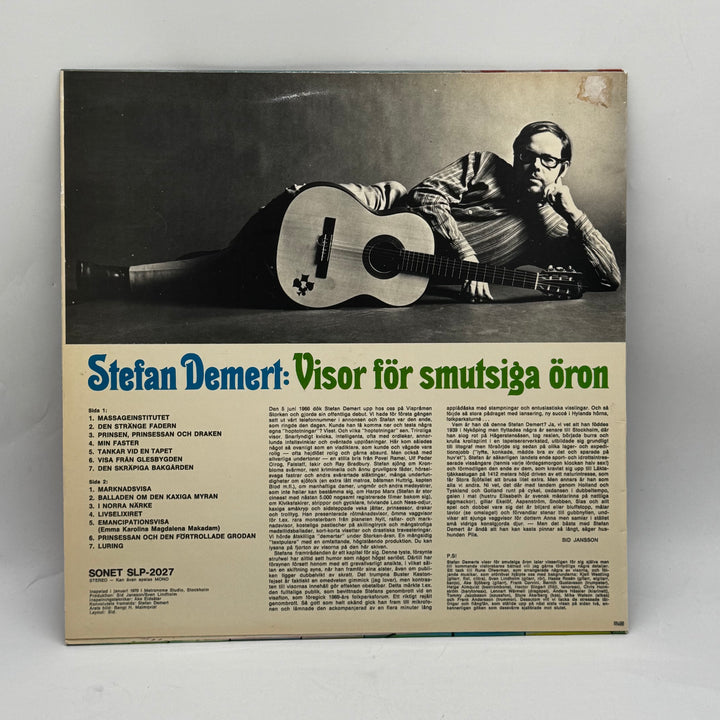 Stefan Demert Visor för smutsiga öron vinyl