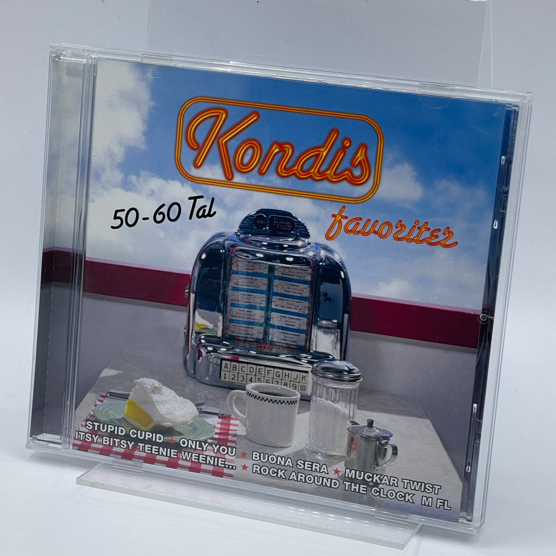 Retro CD-samling med 50-60-tals hits