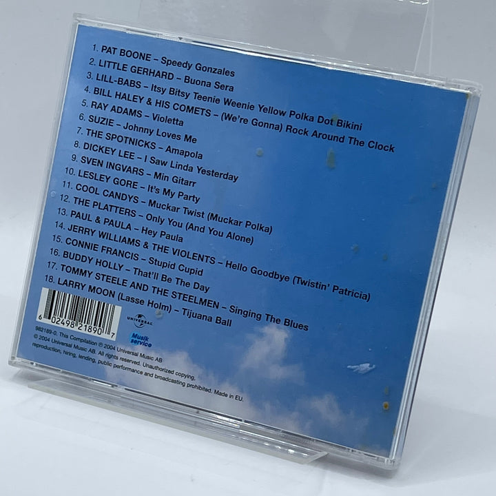 Retro CD-samling med 50-60-tals hits