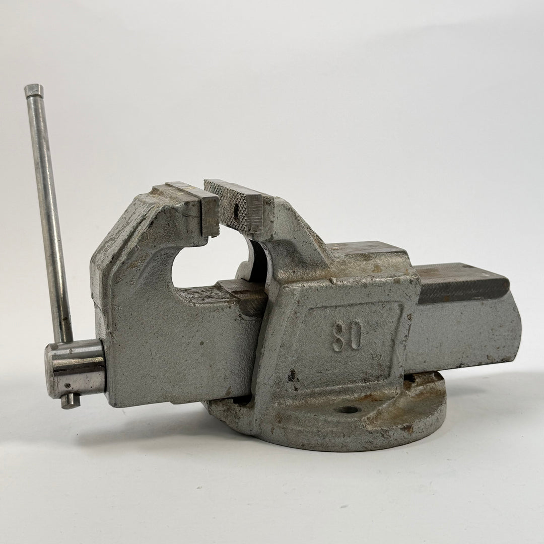 Retro bänkskruvstycke i metall 80 mm