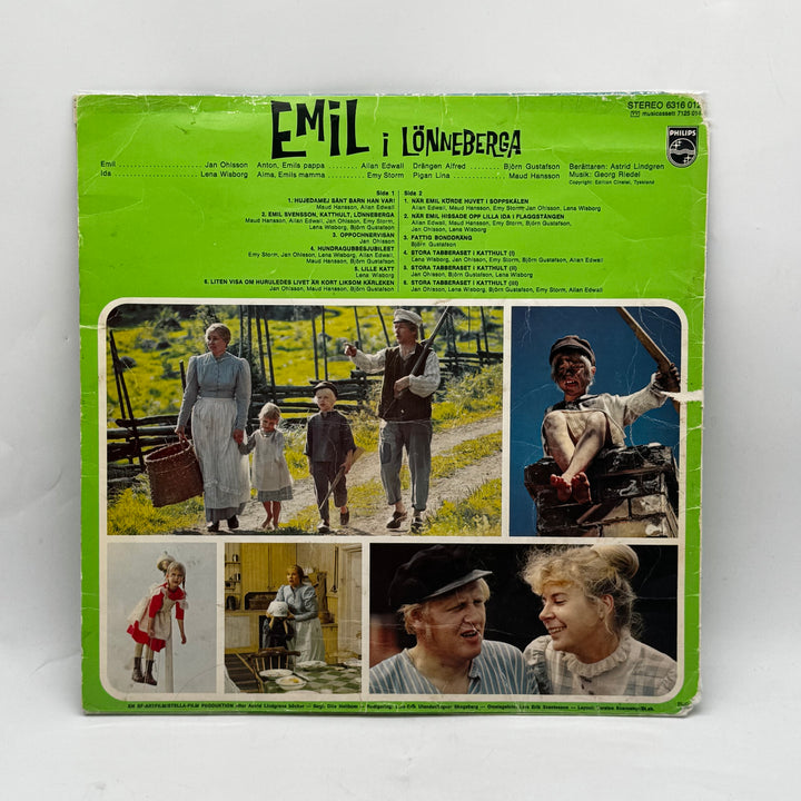 Retro Vinylskiva Emil i Lönneberga Philips