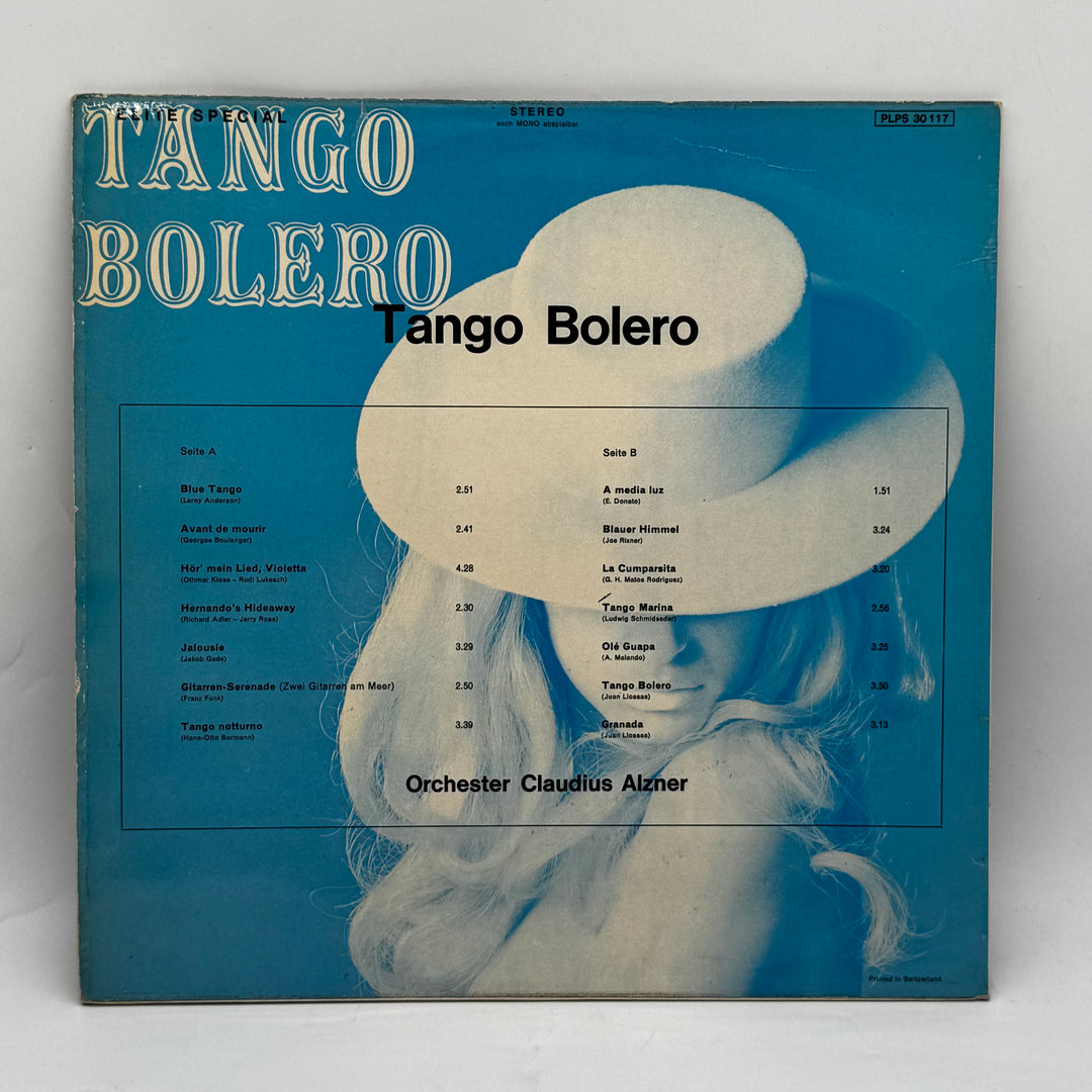 Tango Bolero Vinyl av Orchester Claudius Alzner