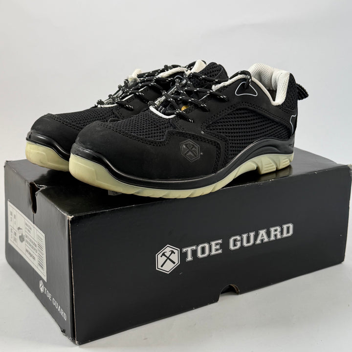 Toe Guard svarta skyddsskor komposit tå 37