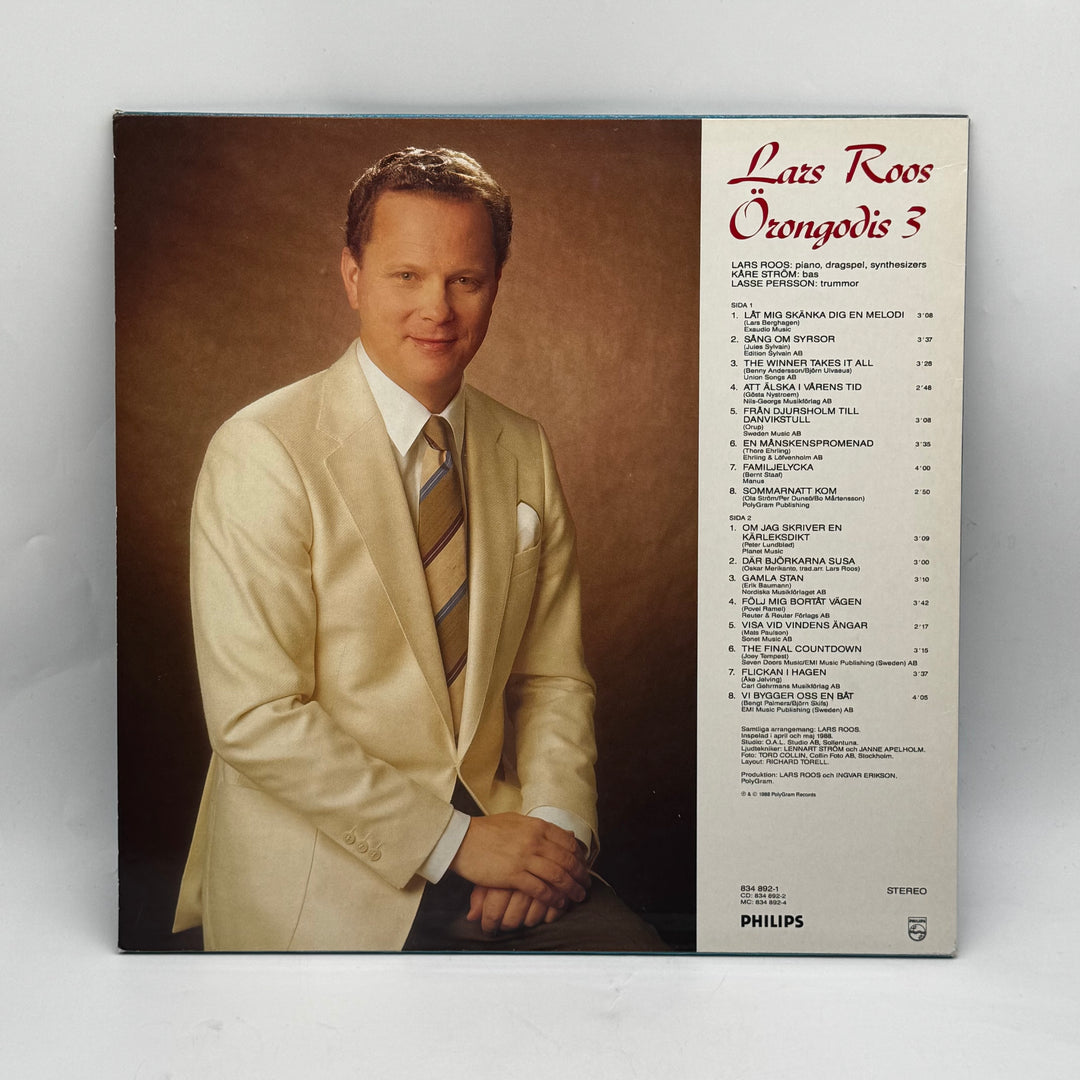 Lars Roos Vinylskiva Retro Klassisk Musik