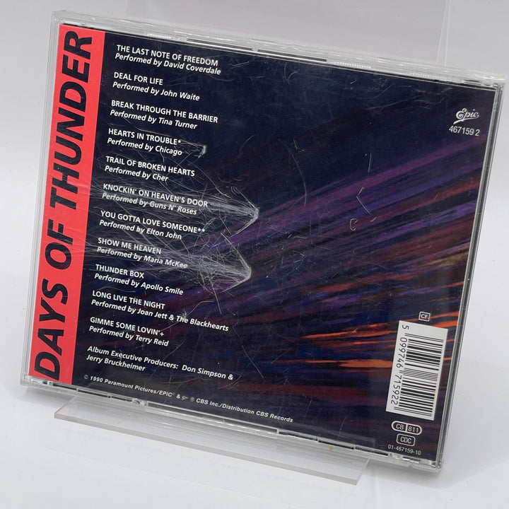 Retro CD Days of Thunder Soundtrack från 90-talet