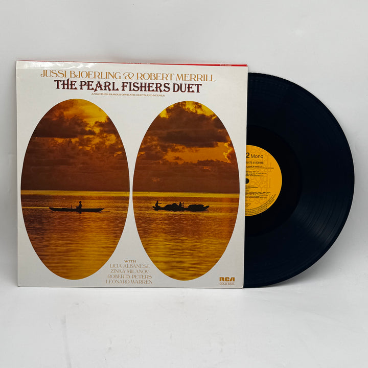 Jussi Björling Vinylskiva Klassisk Operaduett Retro