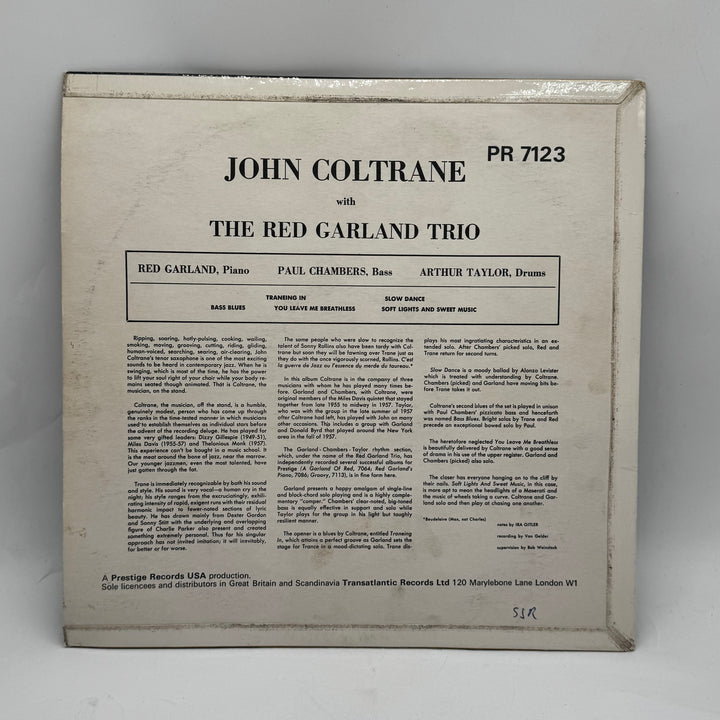 Vinylskiva John Coltrane Traneing In Retro