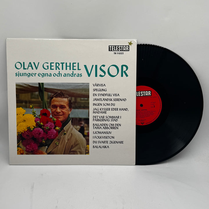 Retro vinyl Olav Gerthel Telestar mycket gott skick