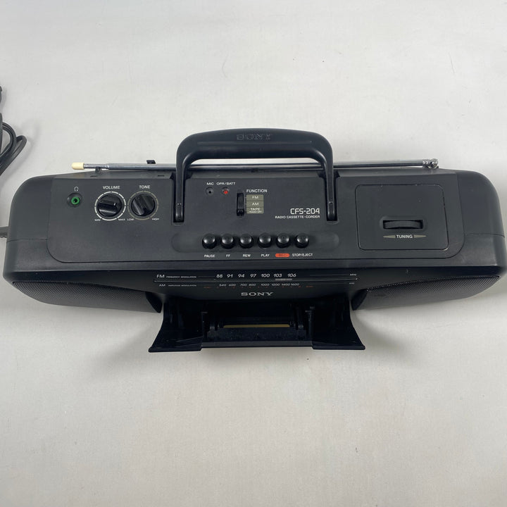 Sony retro radio-kassettspelare i gott skick