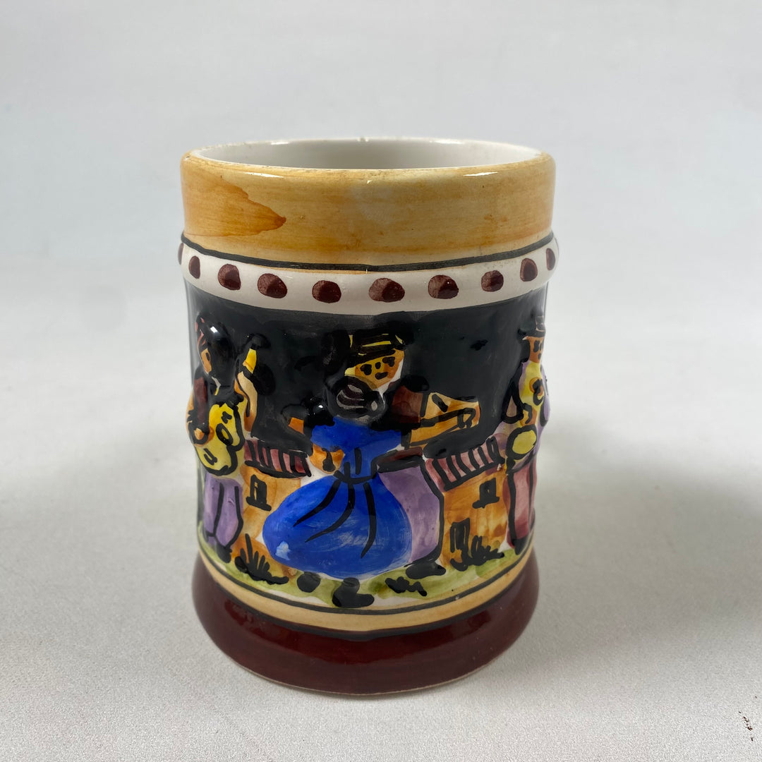 Handmålad keramikmugg “Milazzo” – Italiensk folkstil