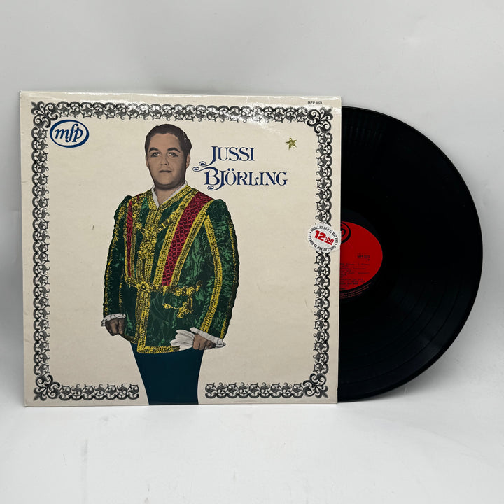 Klassisk Jussi Björling Retro Vinylskiva 12 tum