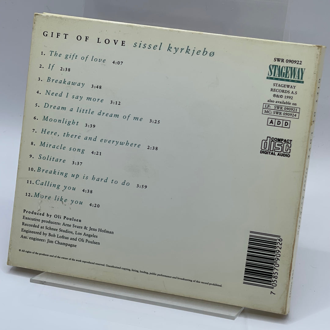 CD Klassisk Musik Sissel Kyrkjebø 1992