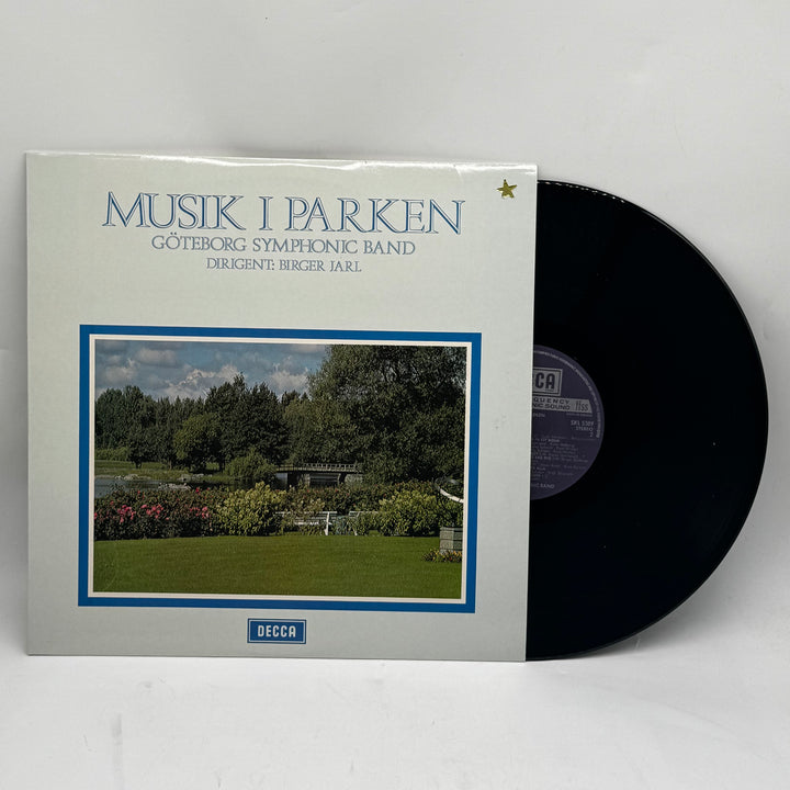 Klassisk retrovinyl Musik I Parken Decca