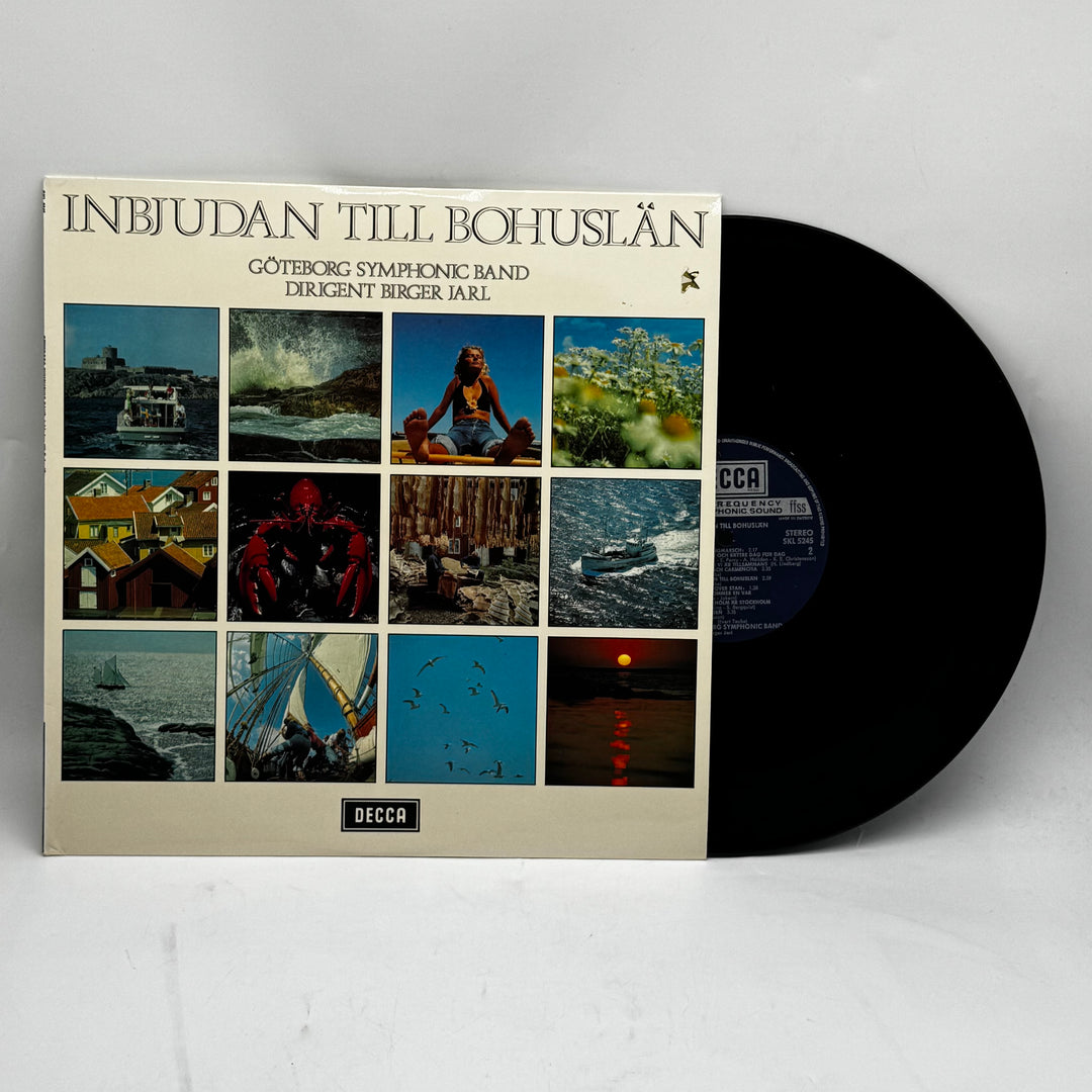 Retro vinylskiva med Göteborg Symphonic Band
