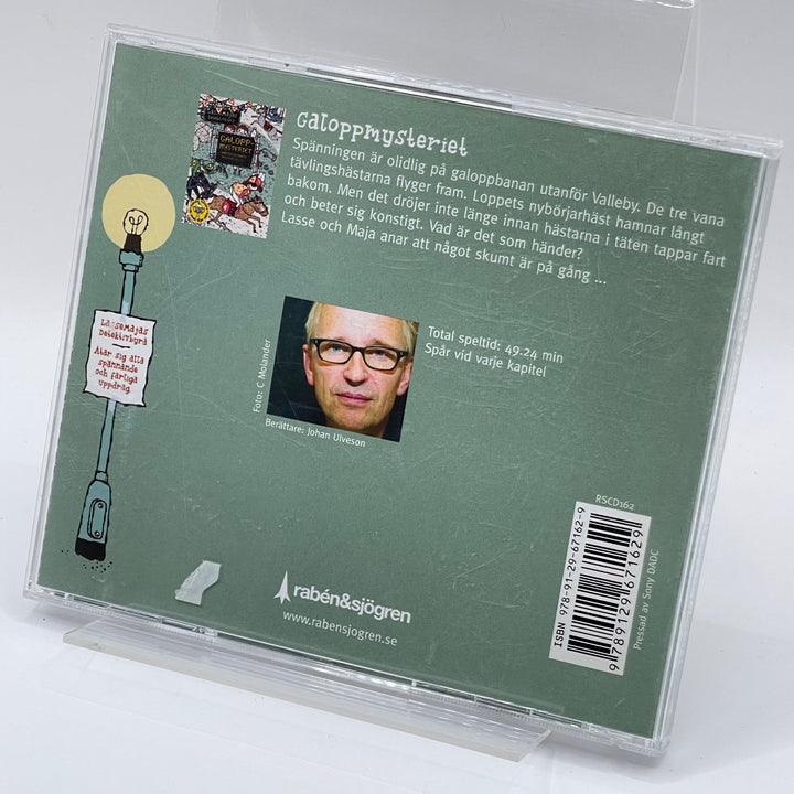 LasseMajas Detektivbyrås ljudbok Galoppmysteriet begagnad
