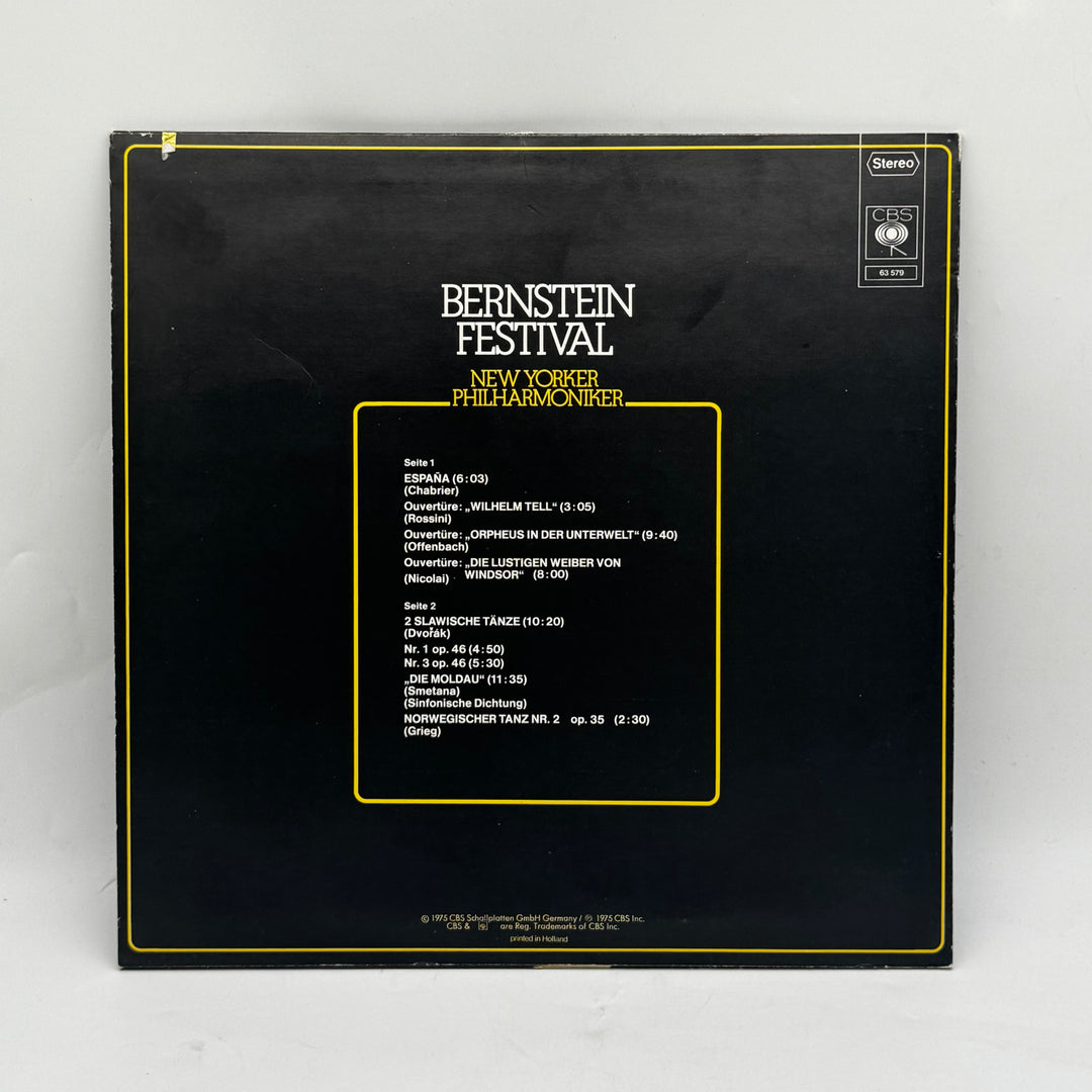 Bernstein Festival Klassisk Vinyl LP Retro