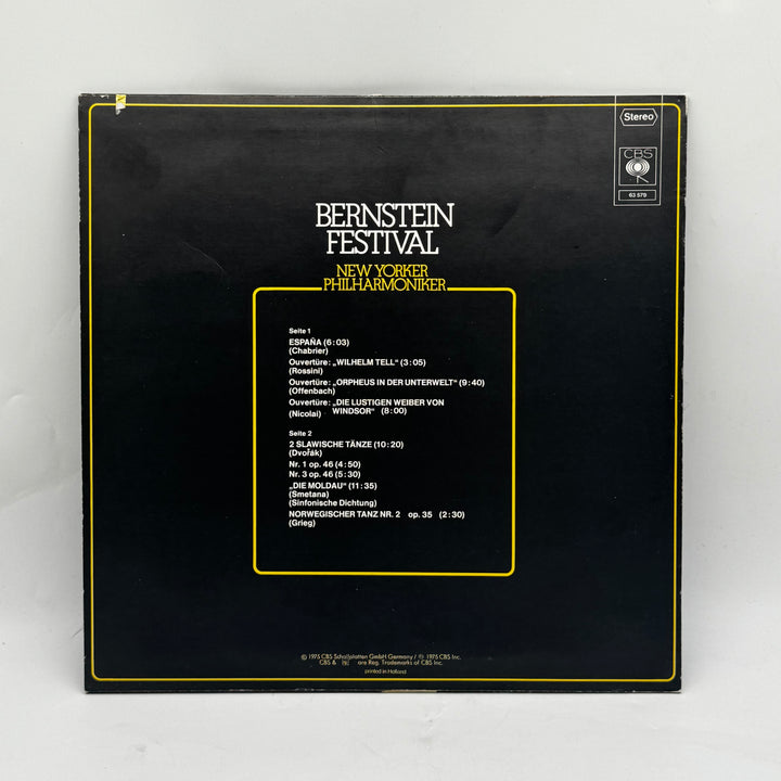 Bernstein Festival Klassisk Vinyl LP Retro