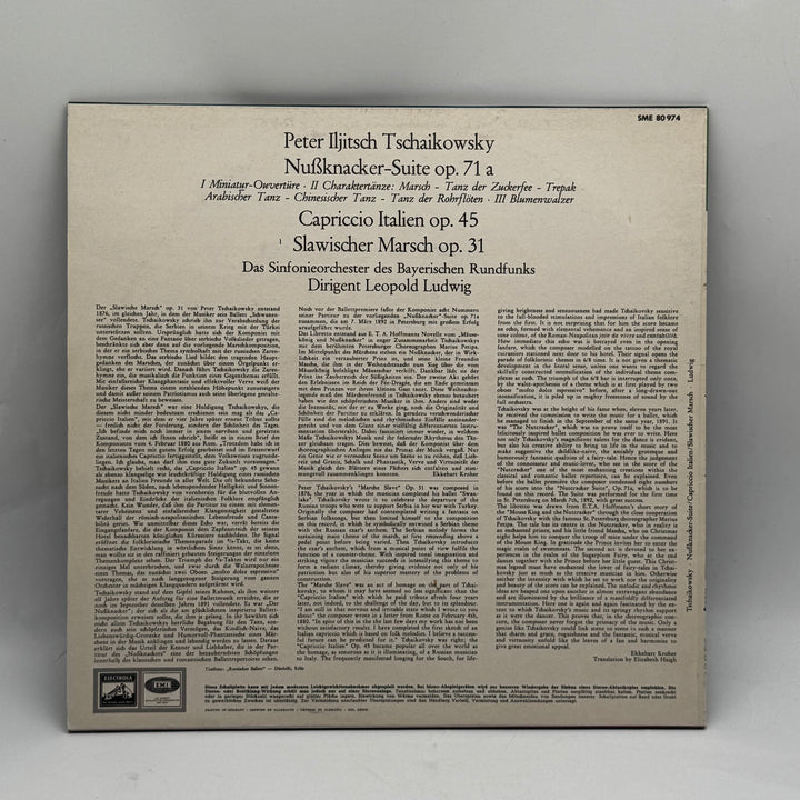 Tjajkovskij Klassisk Vinylskiva Retro från Electrola